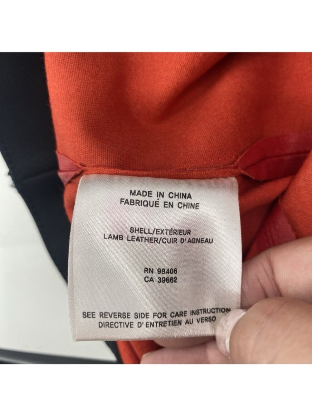 Theory Women’s Size 00 Red Ima Maximus lambskin leather pants Pull On - Picture 6 of 16